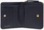 TORY BURCH Chevron Bi-Fold Portemonnee in Zwart Black Dames - Thumbnail 2