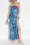 TORY BURCH Zijden offshoulder jurk Multicolor Dames - Thumbnail 2