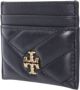 TORY BURCH Zwarte Chevron Pasjeshouder Black Dames - Thumbnail 2