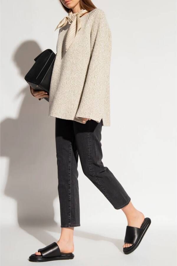 TotêMe Jeans met gedraaide naad Grijs Dames