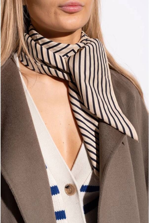 TotêMe Monogram scarf Beige Dames
