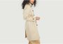 Trench & Coat Trench Coats Beige Dames - Thumbnail 2