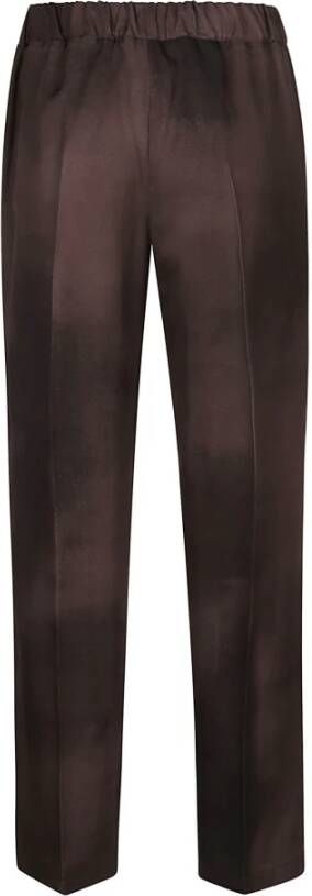 True Royal Straight Trousers Bruin Dames
