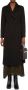 Trussardi Double-Breasted Coat Zwart Dames - Thumbnail 2