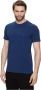 Trussardi Greyhound Borduurwerk Katoen Stretch T-Shirt Blauw Heren - Thumbnail 3