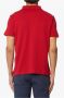 Trussardi Grijzehond Geborduurd Polo T-Shirt Rood Heren - Thumbnail 2