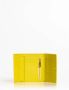 Trussardi Leren Portemonnee met Ingelegd Logo voor Vrouwen Yellow Dames - Thumbnail 2