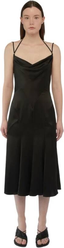 Trussardi Midi Dresses Zwart Dames
