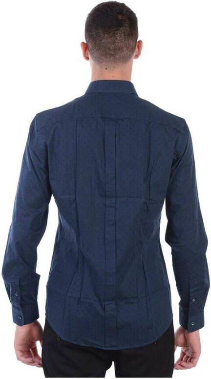 Trussardi Shirt Blauw Heren