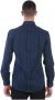 Trussardi Casual Katoenen Overhemd Blue Heren - Thumbnail 2