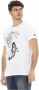Trussardi Stijlvolle T-shirt met Frontprint White Heren - Thumbnail 2