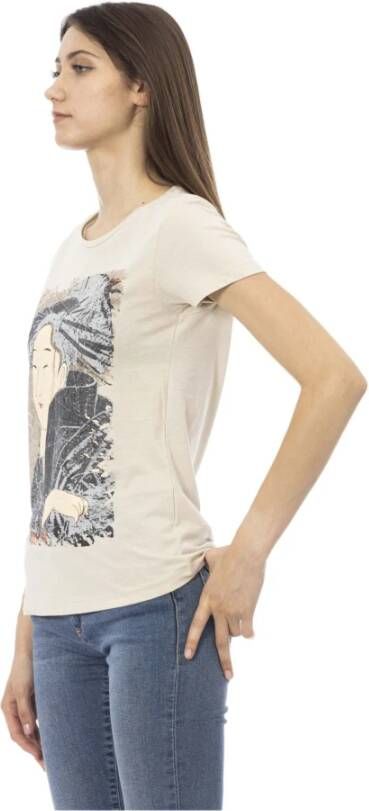 Trussardi T-Shirts Beige Dames