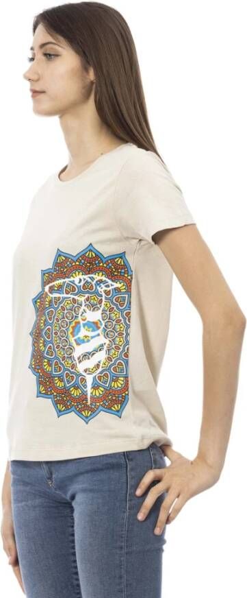 Trussardi T-Shirts Beige Dames