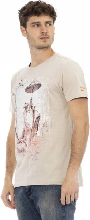 Trussardi T-Shirts Beige Heren