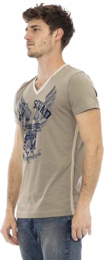 Trussardi T-Shirts Beige Heren