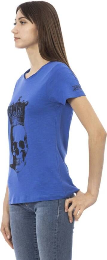 Trussardi T-Shirts Blauw Dames