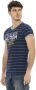Trussardi Casual T-shirt met korte mouwen en frontprint Blue Heren - Thumbnail 2