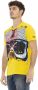 Trussardi Logo Patroon Katoen T-shirt Mannen Yellow Heren - Thumbnail 2