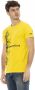 Trussardi Zonnige Dag Casual Chic Katoenen T-Shirt Yellow Heren - Thumbnail 2