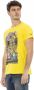 Trussardi Casual Ronde Hals Korte Mouw T-shirt Yellow Heren - Thumbnail 2