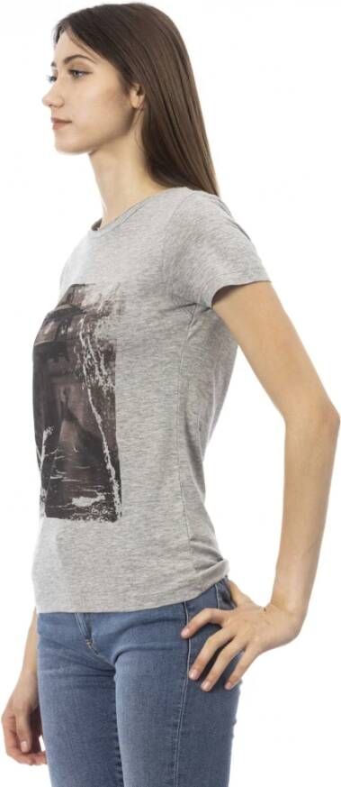Trussardi T-Shirts Grijs Dames