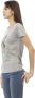 Trussardi Grijze Katoenen T-shirt met Korte Mouwen en Voorkant Print Gray Dames - Thumbnail 2