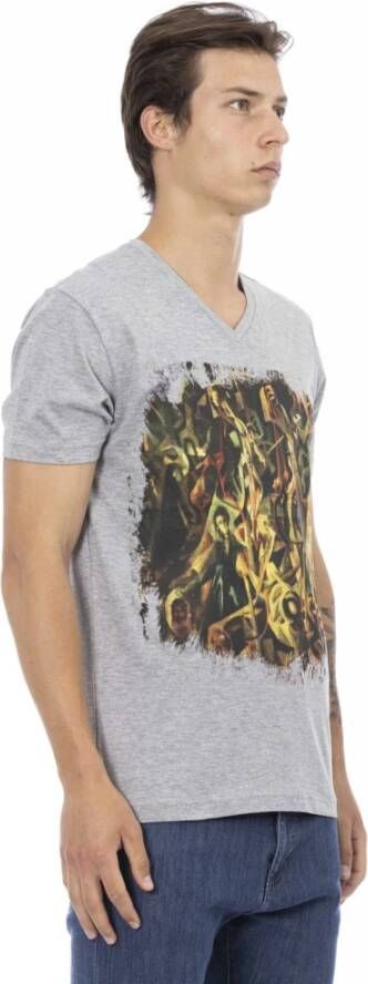 Trussardi T-Shirts Grijs Heren