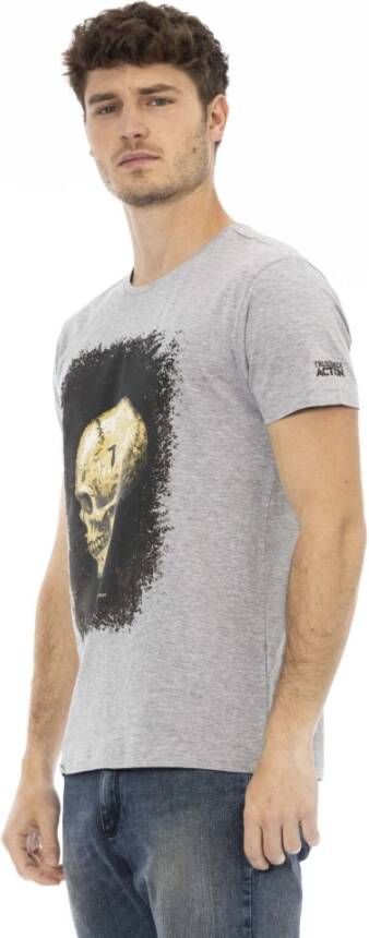 Trussardi T-Shirts Grijs Heren
