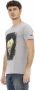 Trussardi Casual Ronde Hals Korte Mouw T-Shirt Gray Heren - Thumbnail 2