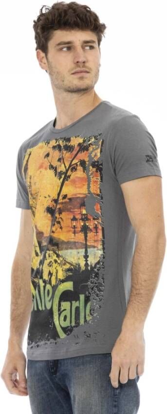 Trussardi T-Shirts Grijs Heren