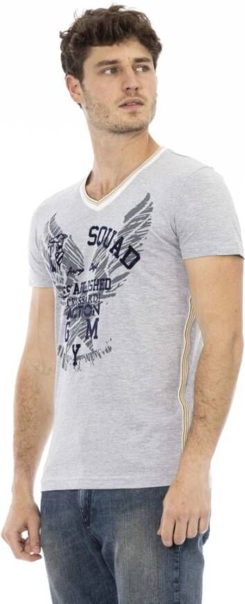 Trussardi T-Shirts Grijs Heren