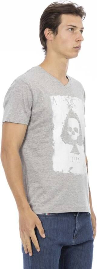 Trussardi T-Shirts Grijs Heren