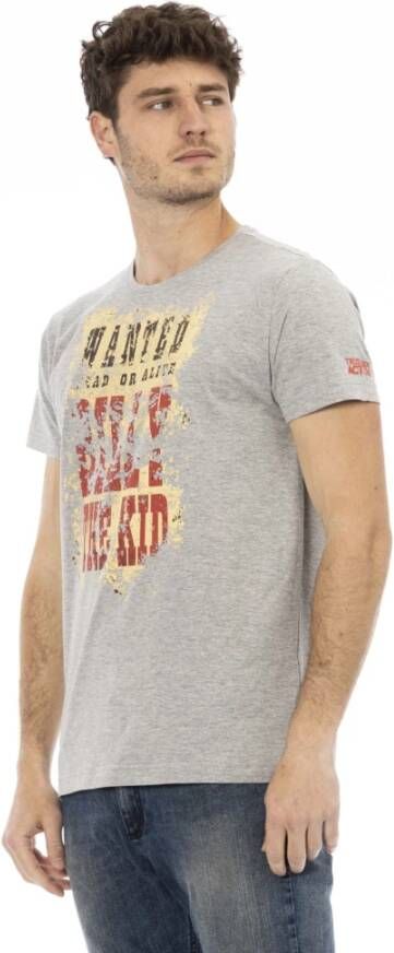 Trussardi T-Shirts Grijs Heren