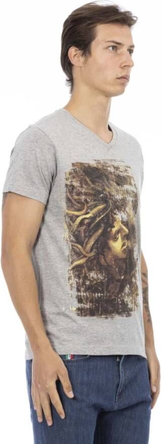 Trussardi T-Shirts Grijs Heren