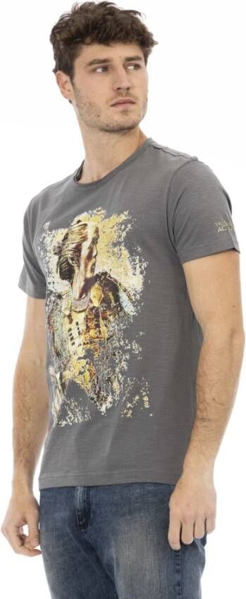 Trussardi T-Shirts Grijs Heren