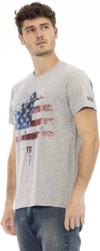 Trussardi T-Shirts Grijs Heren