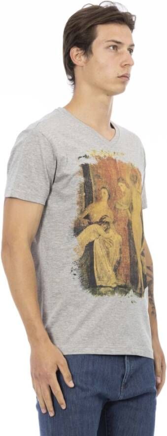 Trussardi T-Shirts Grijs Heren