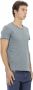 Trussardi Chique grijs zakdoek met unieke print Gray Heren - Thumbnail 2