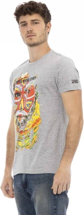 Trussardi T-Shirts Grijs Heren