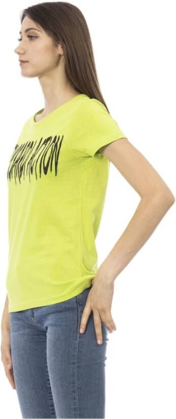 Trussardi T-Shirts Groen Dames
