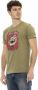 Trussardi Casual T-shirt met ronde hals Green Heren - Thumbnail 2
