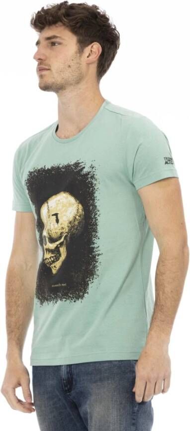 Trussardi T-Shirts Groen Heren
