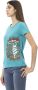 Trussardi Elegante lichtblauwe ronde hals T-shirt Blue Dames - Thumbnail 2