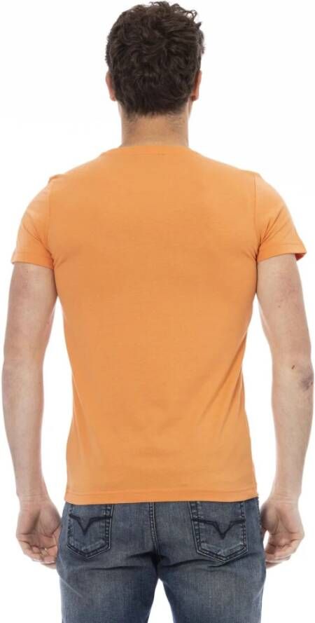 Trussardi T-Shirts Oranje Heren
