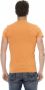 Trussardi Oranje Katoenmix T-shirt met Stijlvolle Frontprint Orange - Thumbnail 2