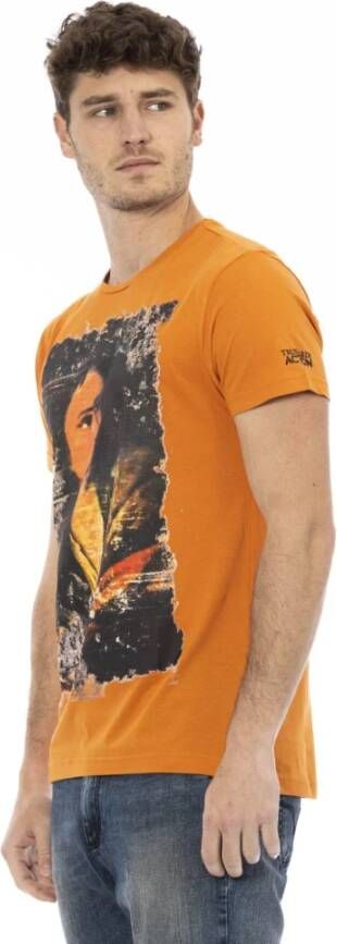Trussardi T-Shirts Oranje Heren