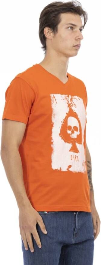 Trussardi T-Shirts Oranje Heren