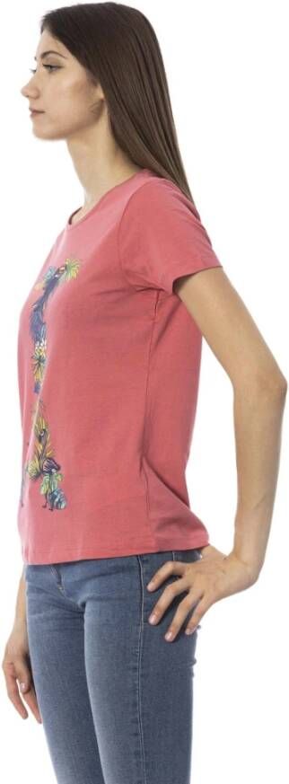 Trussardi T-Shirts Rood Dames