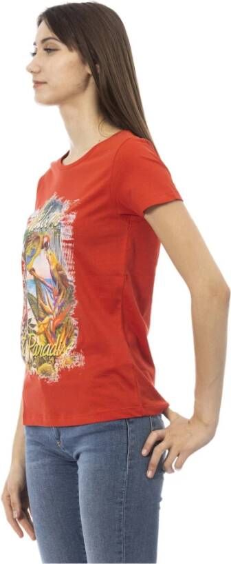 Trussardi T-Shirts Rood Dames