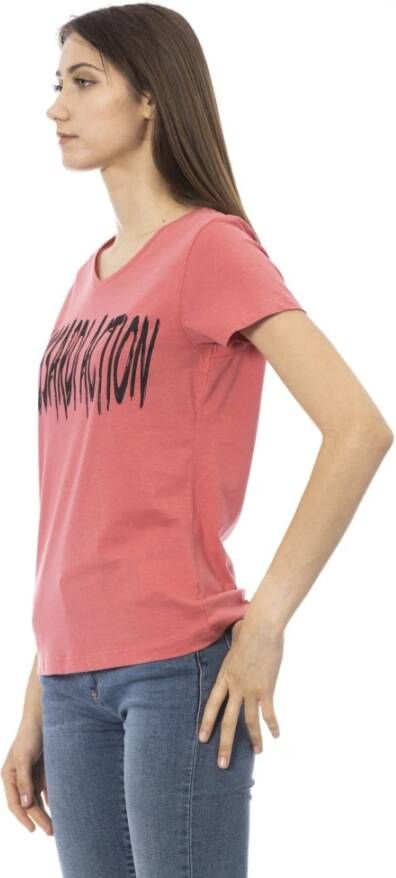 Trussardi T-Shirts Roze Dames